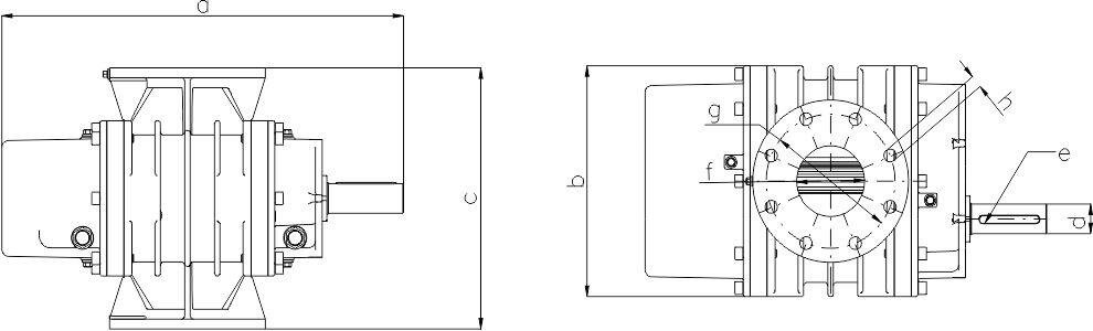 Габаритные размеры (чертеж) Lutos DI 4